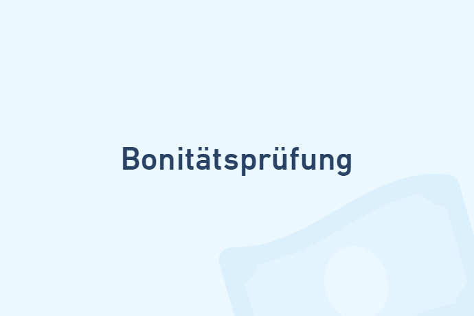 Bonitätsprüfung