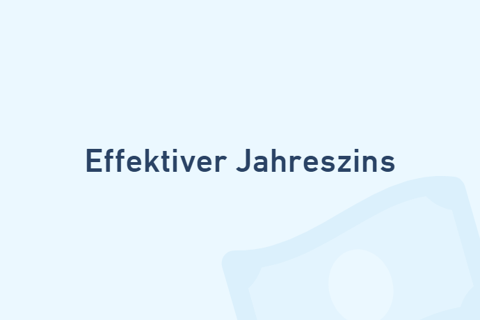 Effektiver Jahreszins