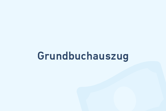 Grundbuchauszug