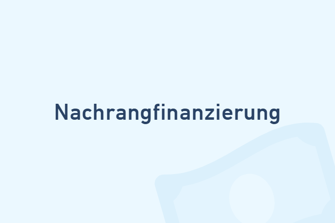 Nachrangfinanzierung