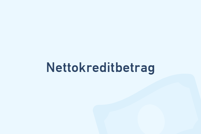 Nettokreditbetrag