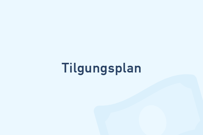 Tilgungsplan