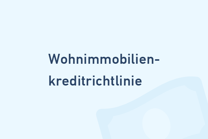 Wohnimmobilienkreditrichtlinie