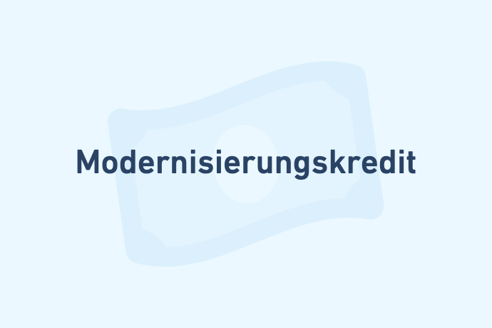 Modernisierungskredit