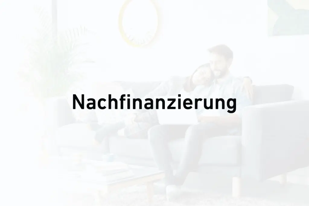 Nachfinanzierung